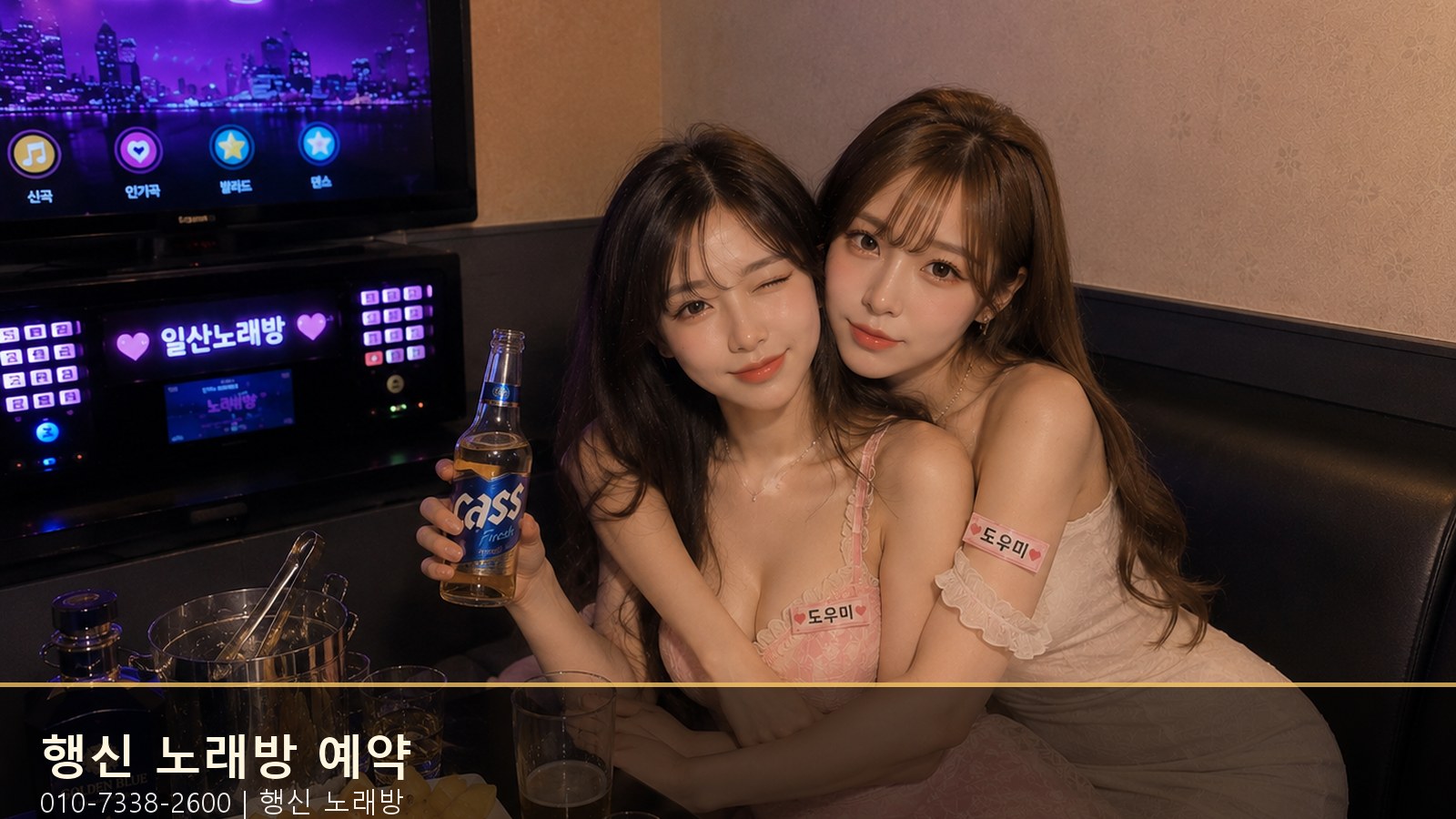 행신 노래방 예약 010-7338-2600 매장과 룸 분위기